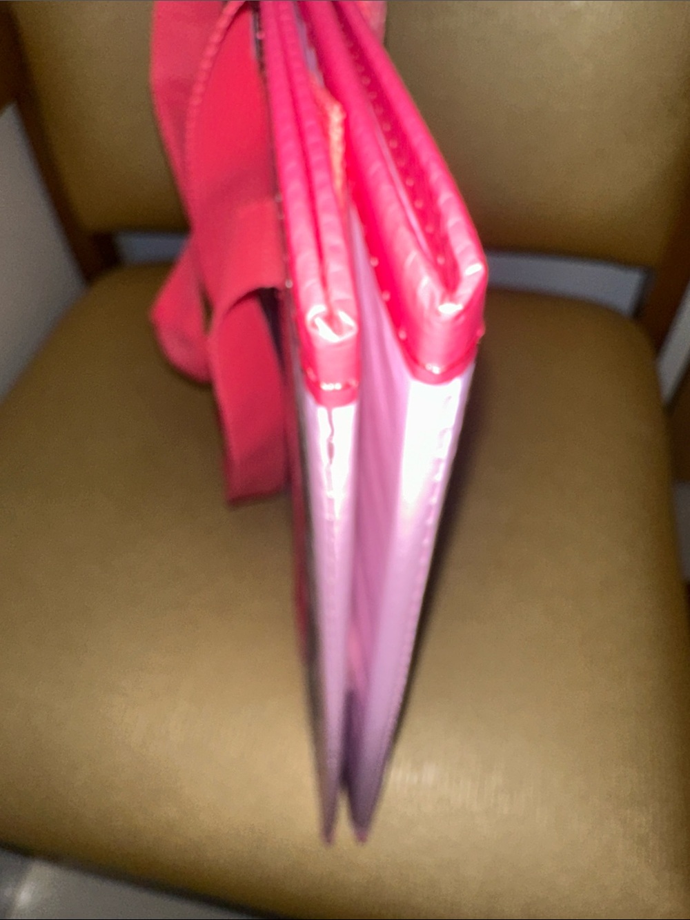Travel Matches Pink Multi Around the World Collapsible BOX TOTE Heavy Duty 55lb - Picture 10 of 10